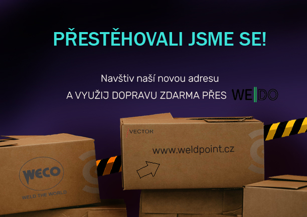 Navštivte náš nový e-shop na stránkách www.weldpoint.cz a využijte plnou nabídku slev
