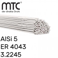 Drát TIG MT-AlSi5 2,0x1000 mm (5 kg)