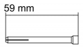 Kletina 1,0 L=59mm RA-220L/420W (42,0001,0697)